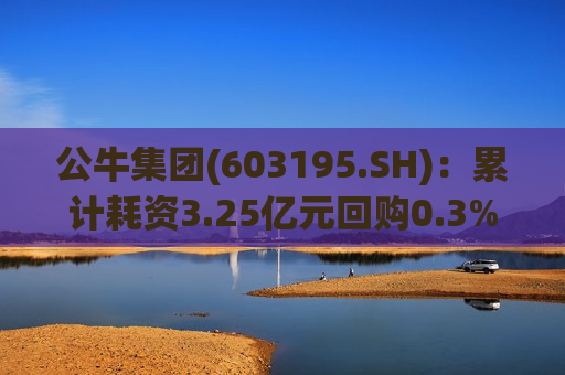 公牛集团(603195.SH)：累计耗资3.25亿元回购0.3%股份 公司完成回购