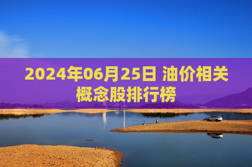 2024年06月25日 油价相关概念股排行榜  第1张