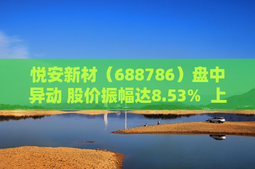 悦安新材（688786）盘中异动 股价振幅达8.53%  上涨6.69%（06-28）