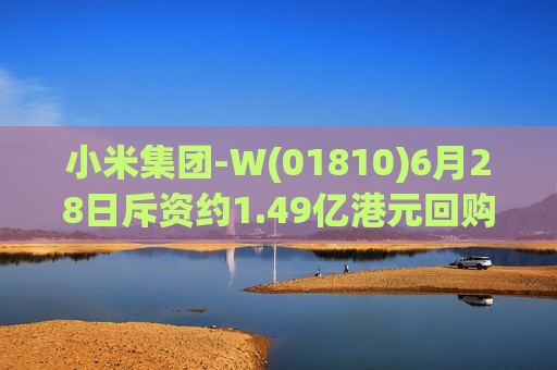 小米集团-W(01810)6月28日斥资约1.49亿港元回购900万股