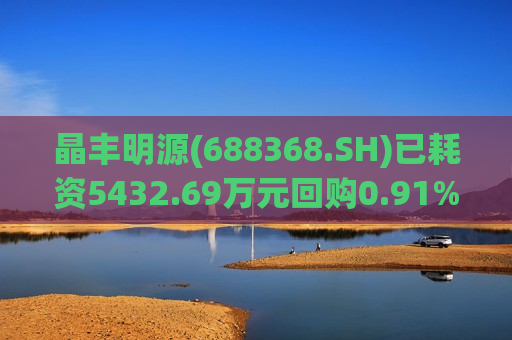 晶丰明源(688368.SH)已耗资5432.69万元回购0.91%股份  第1张