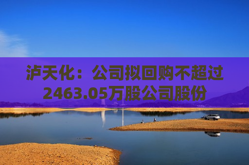 泸天化：公司拟回购不超过2463.05万股公司股份