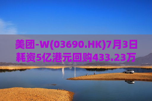 美团-W(03690.HK)7月3日耗资5亿港元回购433.23万股