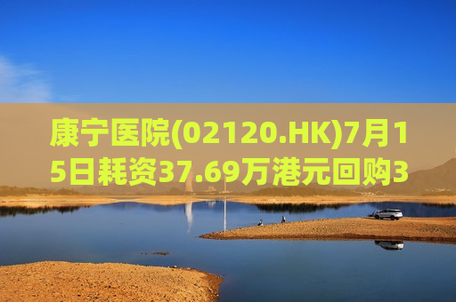 康宁医院(02120.HK)7月15日耗资37.69万港元回购3.15万股