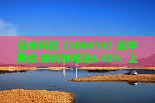 浩丰科技（300419）盘中异动 股价振幅达6.45%  上涨7.37%（07-22）