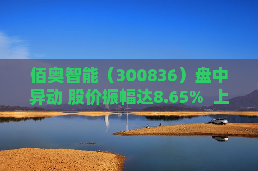 佰奥智能（300836）盘中异动 股价振幅达8.65%  上涨6.89%（07-22）