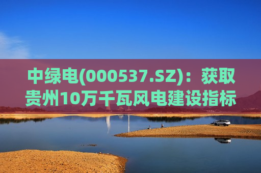 中绿电(000537.SZ)：获取贵州10万千瓦风电建设指标  第1张