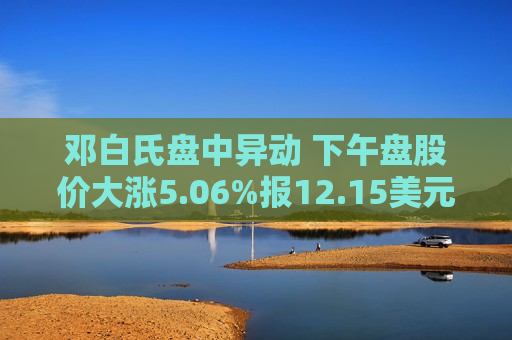 邓白氏盘中异动 下午盘股价大涨5.06%报12.15美元  第1张