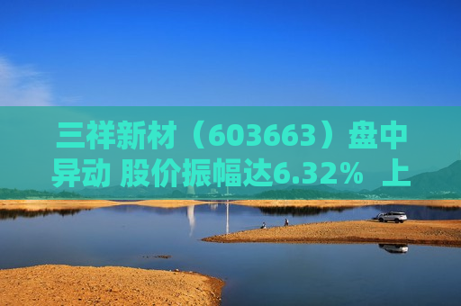 三祥新材（603663）盘中异动 股价振幅达6.32%  上涨7.04%（08-22）