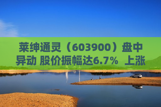 莱绅通灵（603900）盘中异动 股价振幅达6.7%  上涨5.64%（08-21）