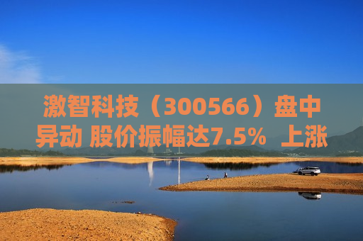 激智科技（300566）盘中异动 股价振幅达7.5%  上涨6.18%（08-26）