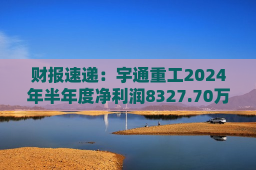 财报速递：宇通重工2024年半年度净利润8327.70万元