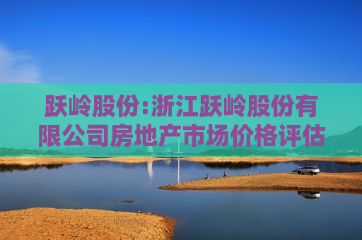 跃岭股份:浙江跃岭股份有限公司房地产市场价格评估估价报告书（台天锦房地产评（2024）字第0908号）  第1张