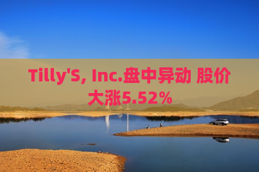 Tilly'S, Inc.盘中异动 股价大涨5.52%