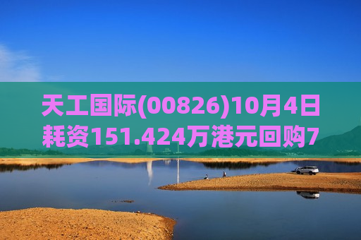 天工国际(00826)10月4日耗资151.424万港元回购70.2万股