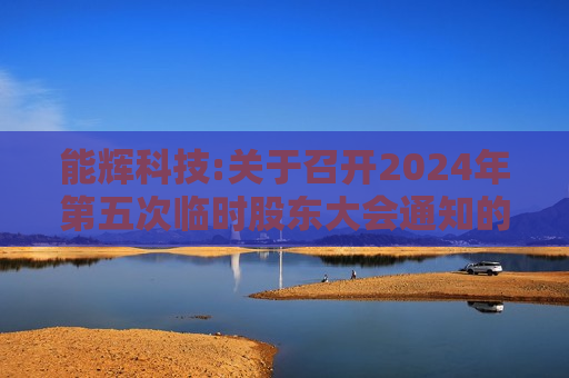 能辉科技:关于召开2024年第五次临时股东大会通知的公告