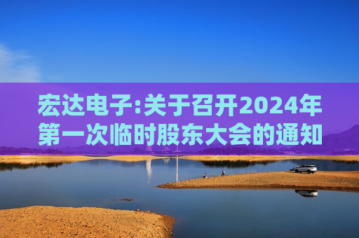 宏达电子:关于召开2024年第一次临时股东大会的通知