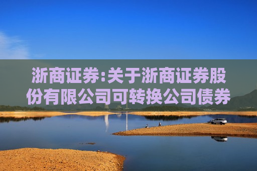 浙商证券:关于浙商证券股份有限公司可转换公司债券交易异常波动的回函  第1张