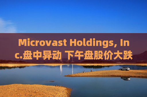 Microvast Holdings, Inc.盘中异动 下午盘股价大跌5.71%