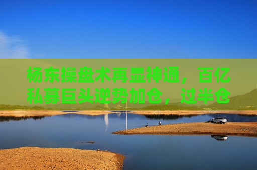 杨东操盘术再显神通，百亿私募巨头逆势加仓，过半仓位布局未来？，杨东操盘术再现神通，百亿私募巨头逆势加仓，未来布局过半？  第1张