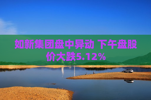 如新集团盘中异动 下午盘股价大跌5.12%  第1张