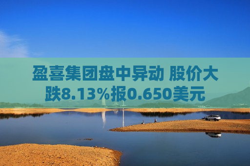 盈喜集团盘中异动 股价大跌8.13%报0.650美元