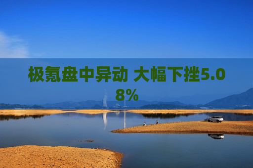 极氪盘中异动 大幅下挫5.08%