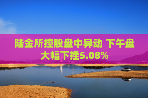 陆金所控股盘中异动 下午盘大幅下挫5.08%