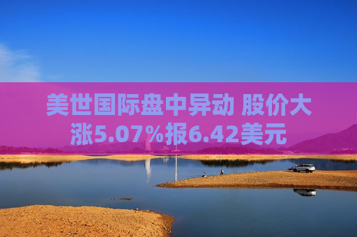 美世国际盘中异动 股价大涨5.07%报6.42美元