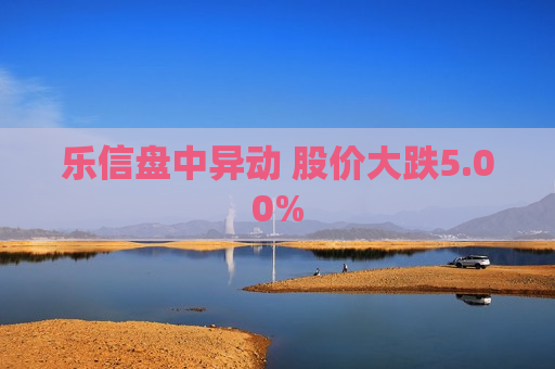 乐信盘中异动 股价大跌5.00%