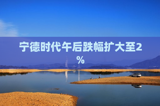 宁德时代午后跌幅扩大至2%