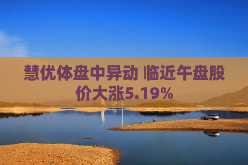 慧优体盘中异动 临近午盘股价大涨5.19%