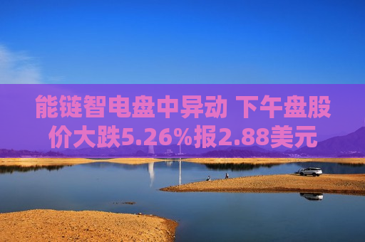 能链智电盘中异动 下午盘股价大跌5.26%报2.88美元