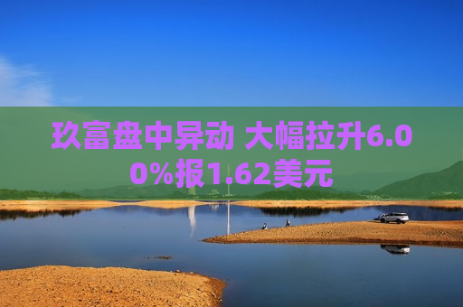 玖富盘中异动 大幅拉升6.00%报1.62美元