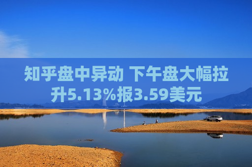 知乎盘中异动 下午盘大幅拉升5.13%报3.59美元