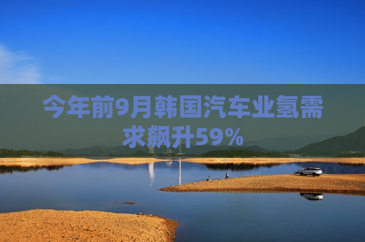 今年前9月韩国汽车业氢需求飙升59%  第1张