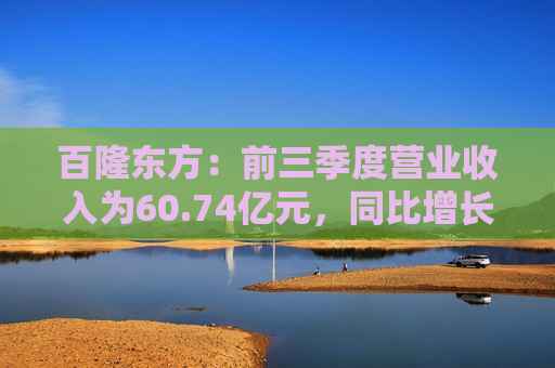 百隆东方：前三季度营业收入为60.74亿元，同比增长19.29%