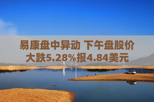 易康盘中异动 下午盘股价大跌5.28%报4.84美元