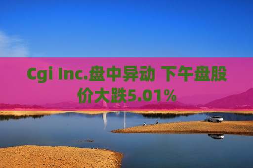 Cgi Inc.盘中异动 下午盘股价大跌5.01%