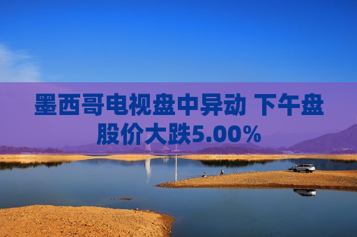 墨西哥电视盘中异动 下午盘股价大跌5.00%