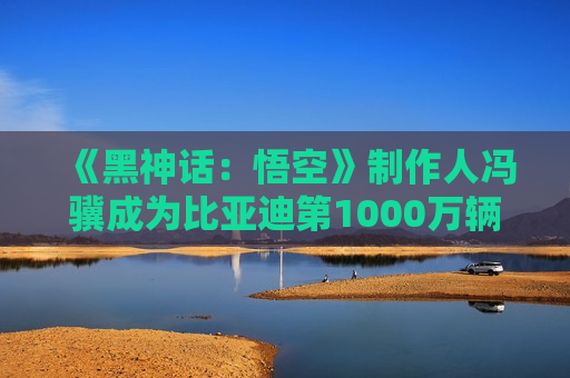 《黑神话：悟空》制作人冯骥成为比亚迪第1000万辆新能源汽车车主