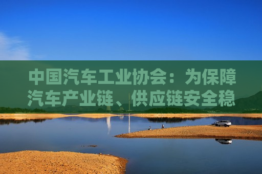 中国汽车工业协会：为保障汽车产业链、供应链安全稳定，建议中国汽车企业谨慎采购美国芯片