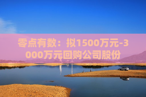 零点有数：拟1500万元-3000万元回购公司股份