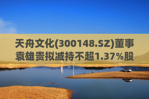 天舟文化(300148.SZ)董事袁雄贵拟减持不超1.37%股份