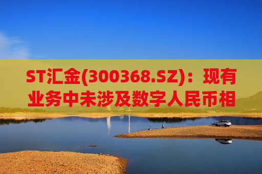 ST汇金(300368.SZ)：现有业务中未涉及数字人民币相关业务  第1张