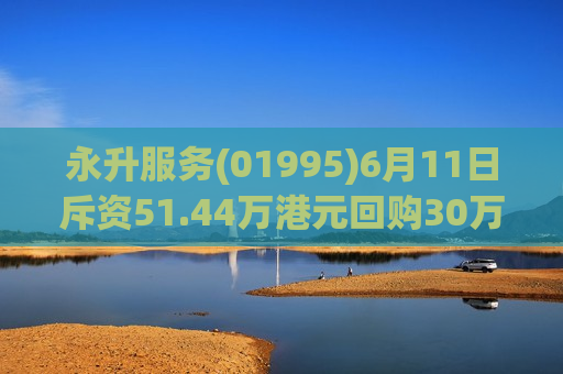 永升服务(01995)6月11日斥资51.44万港元回购30万股