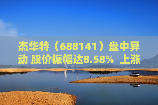 杰华特（688141）盘中异动 股价振幅达8.58%  上涨7.21%（06-13） 第1张