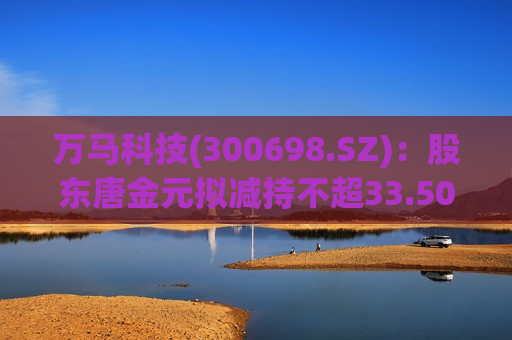 万马科技(300698.SZ)：股东唐金元拟减持不超33.50万股