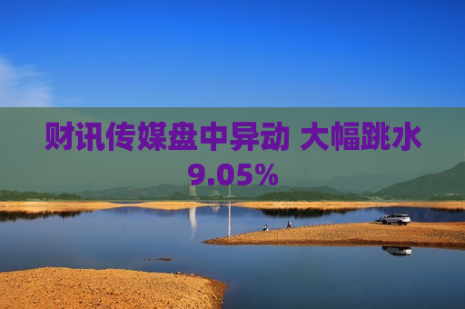 财讯传媒盘中异动 大幅跳水9.05%