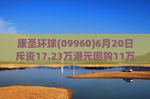 康圣环球(09960)6月20日斥资17.23万港元回购11万股